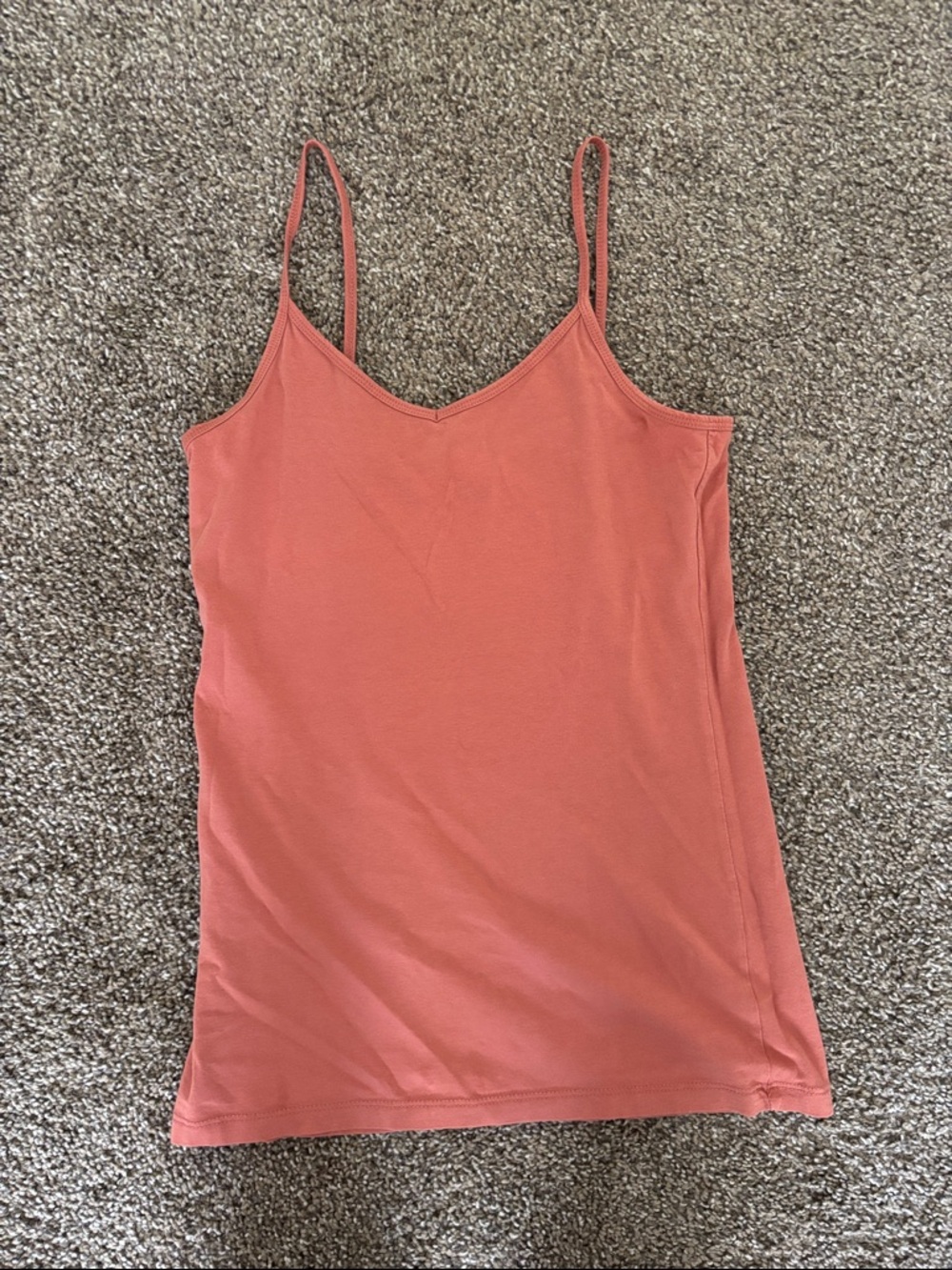 Forever 21 Rusty Rose Spaghetti Strap Tank Top
